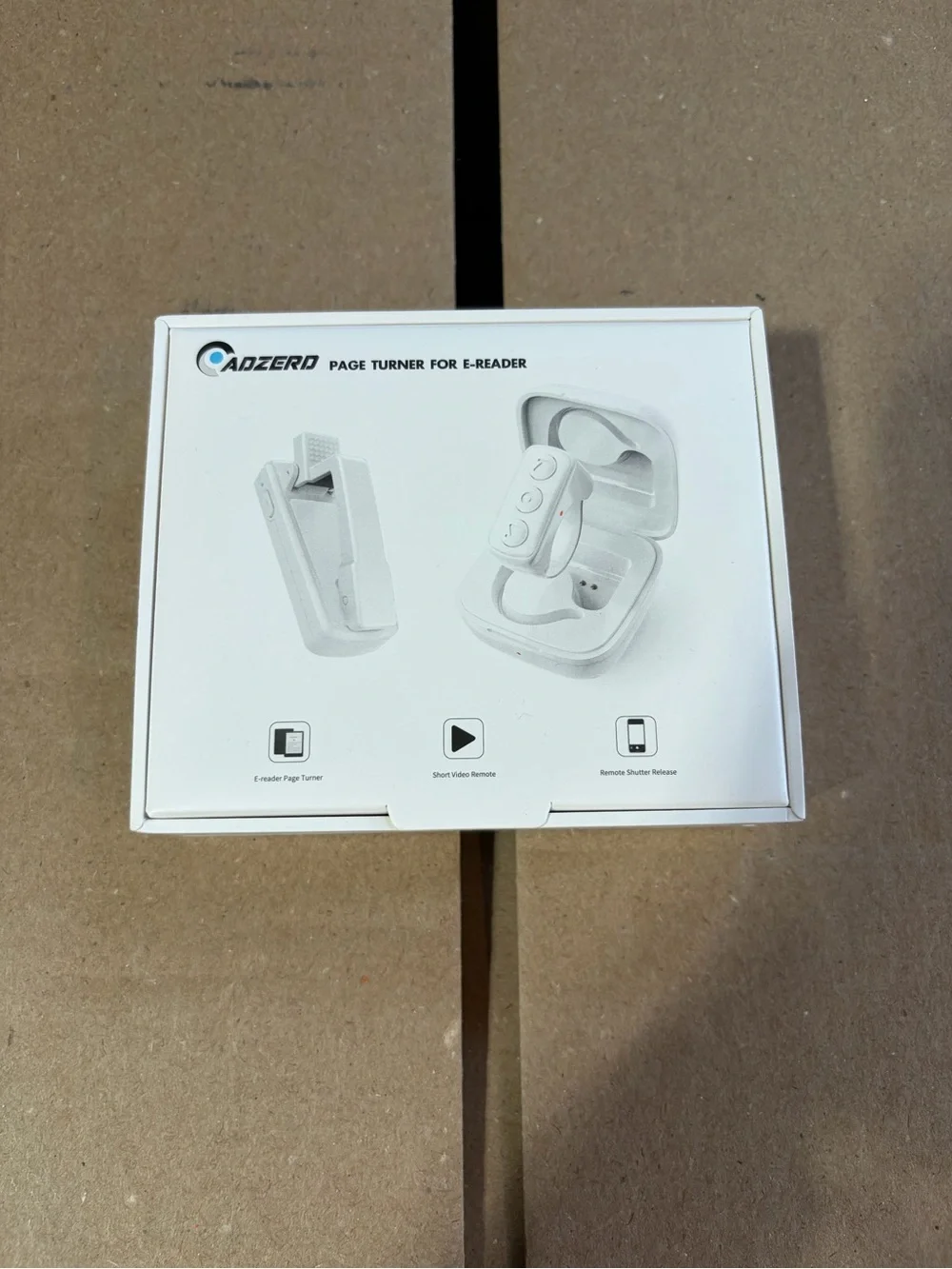 White Page Turner for E-Reader - Wireless Remote